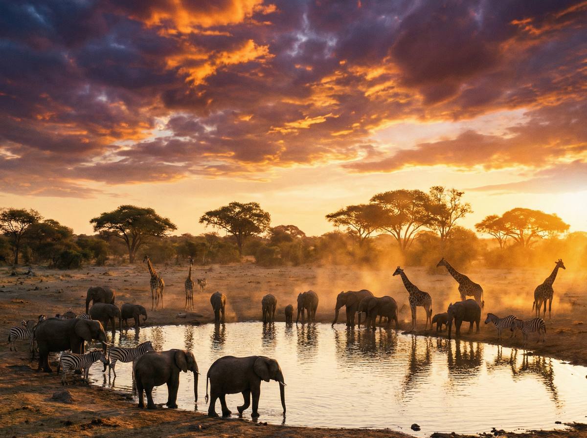 寻欢非洲动物保护视频